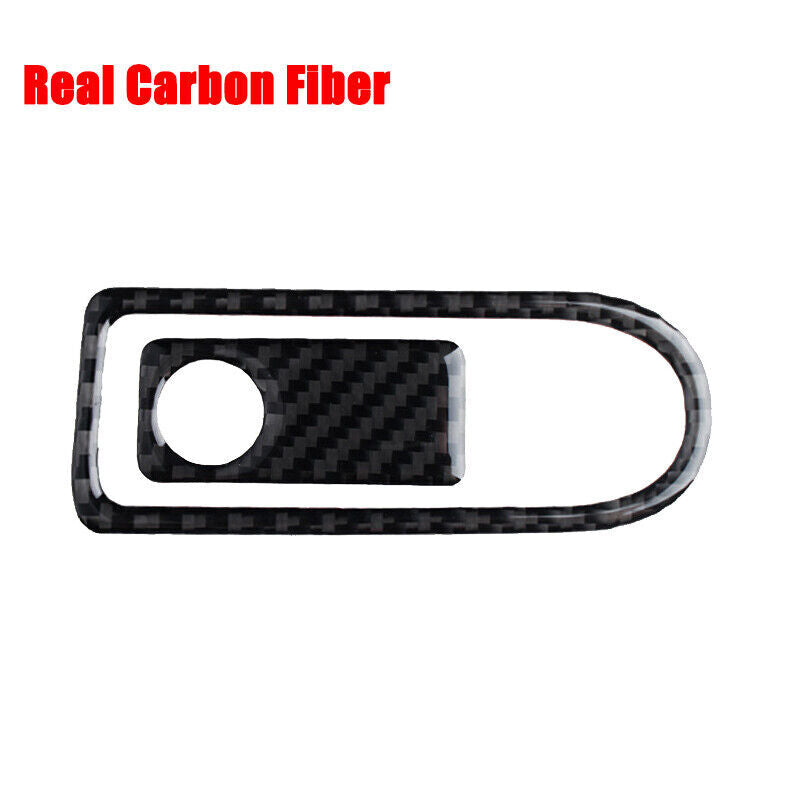 Carbon fiber car glove box switch panel decorative sticker for C W205 GLC C180- n
