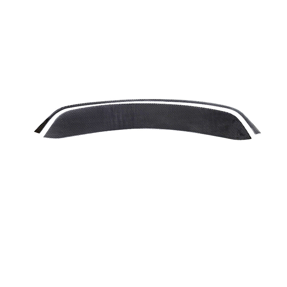 2X Red Carbon Fiber Multimedia Buttons Frame Cover Trim for Chrysler 200 2015-17 v
