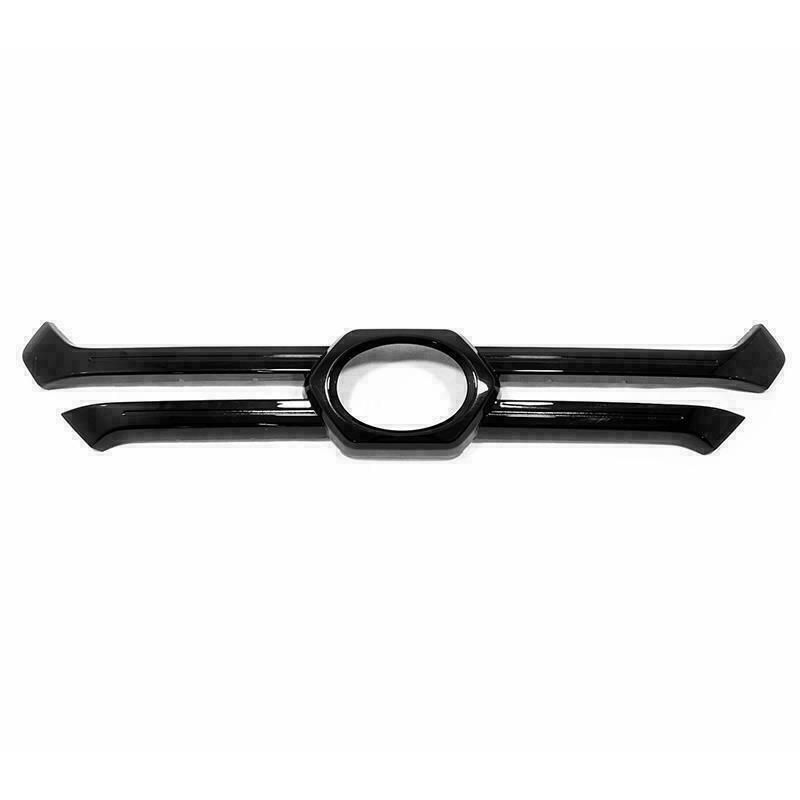 Piano Black for Toyota RAV4 2019-2023 Adventure Front Grill Grille Bumper Cover
