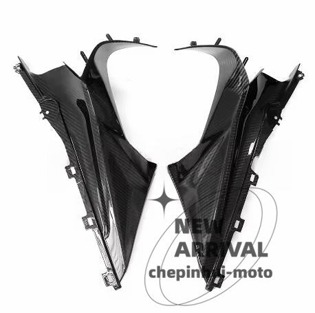 for BMW S1000RR M1000RR HP4 2019-2022 Carbon Fiber Gas Tank Side Cover Panel Fairing
