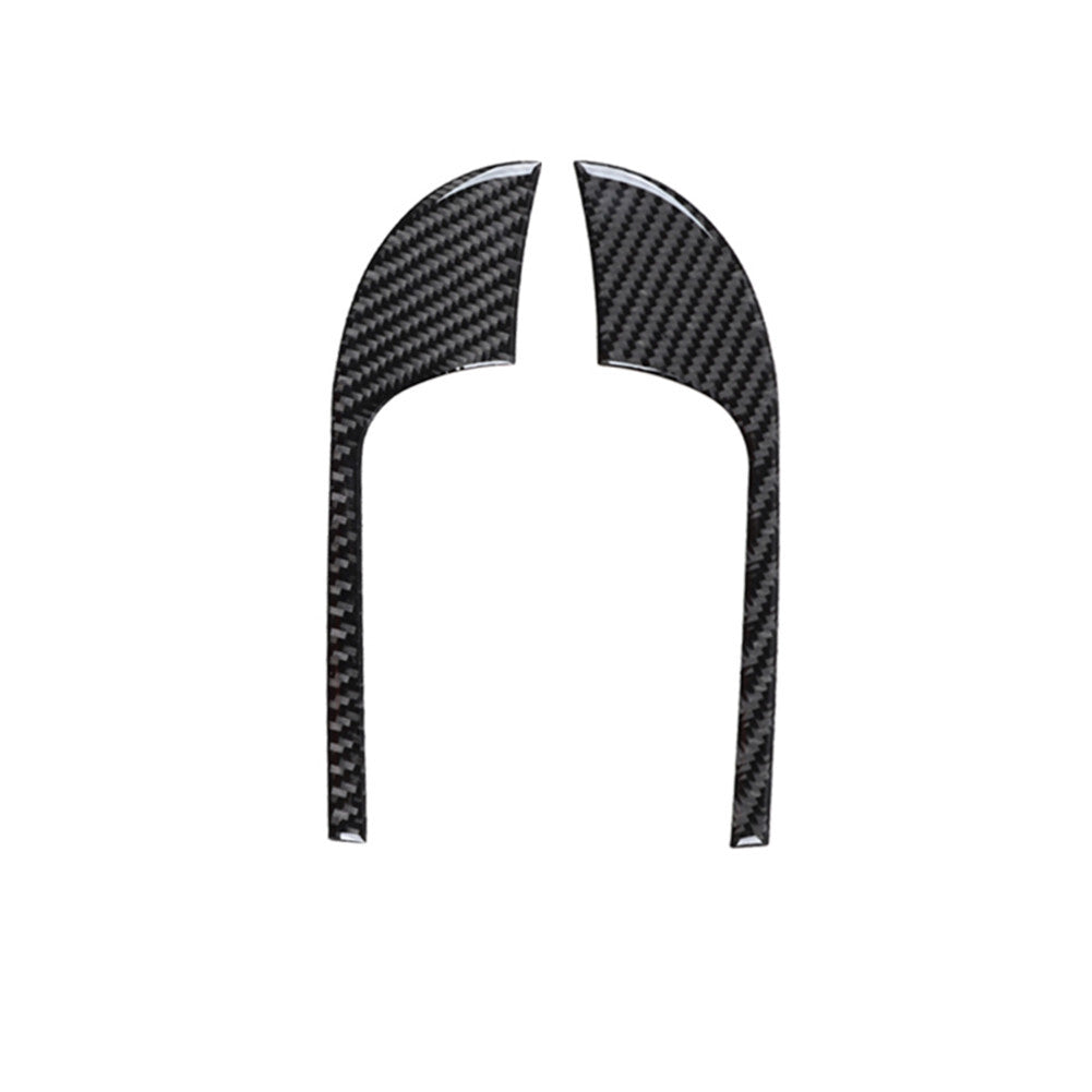 for Audi A4 B9 2017-2019 Carbon Fiber Driver Storage Box Decorative Cover Trim v