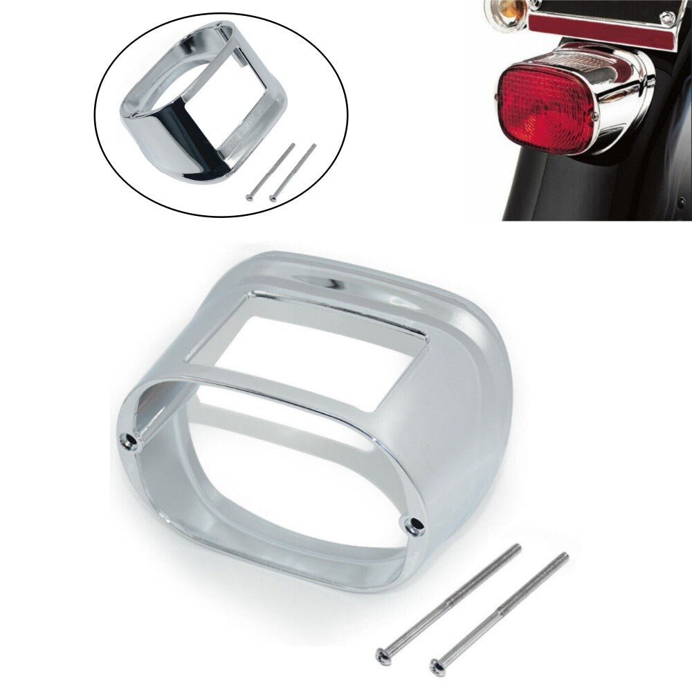 Chrome LED taillight collar cover for Harley Touring Softail FLHRC FLHTCU- n