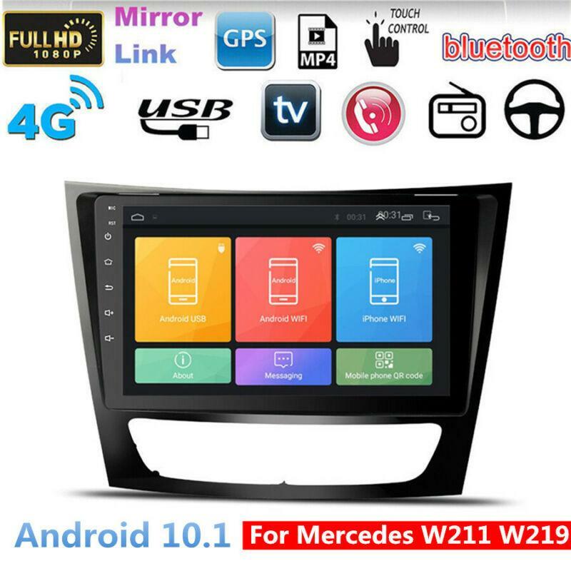 Compatible with W211 E CLS 9-inch Android 10.1 Car Stereo Radio GPS Navigation 2+32G n