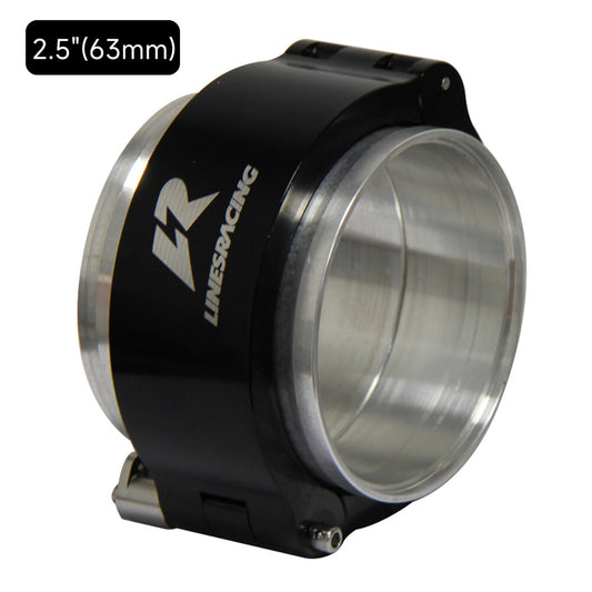 2.5'' 63mm Aluminum HD Intake V-Band Clamp Flange Intercooler Pipe Quick Release