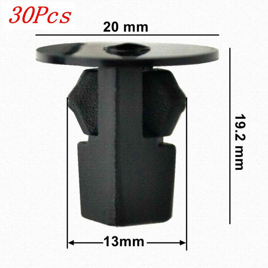 30Pcs Nylon Nut Fender Liner Screw Grommets for Toyota & for Lexus # 90189-06013