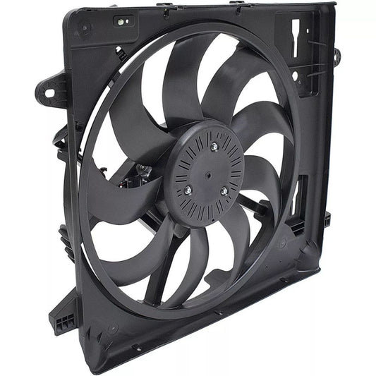 68143894AB Radiator Cooling Fan Assembly for Jeep for Wrangler 2012-2017 Q