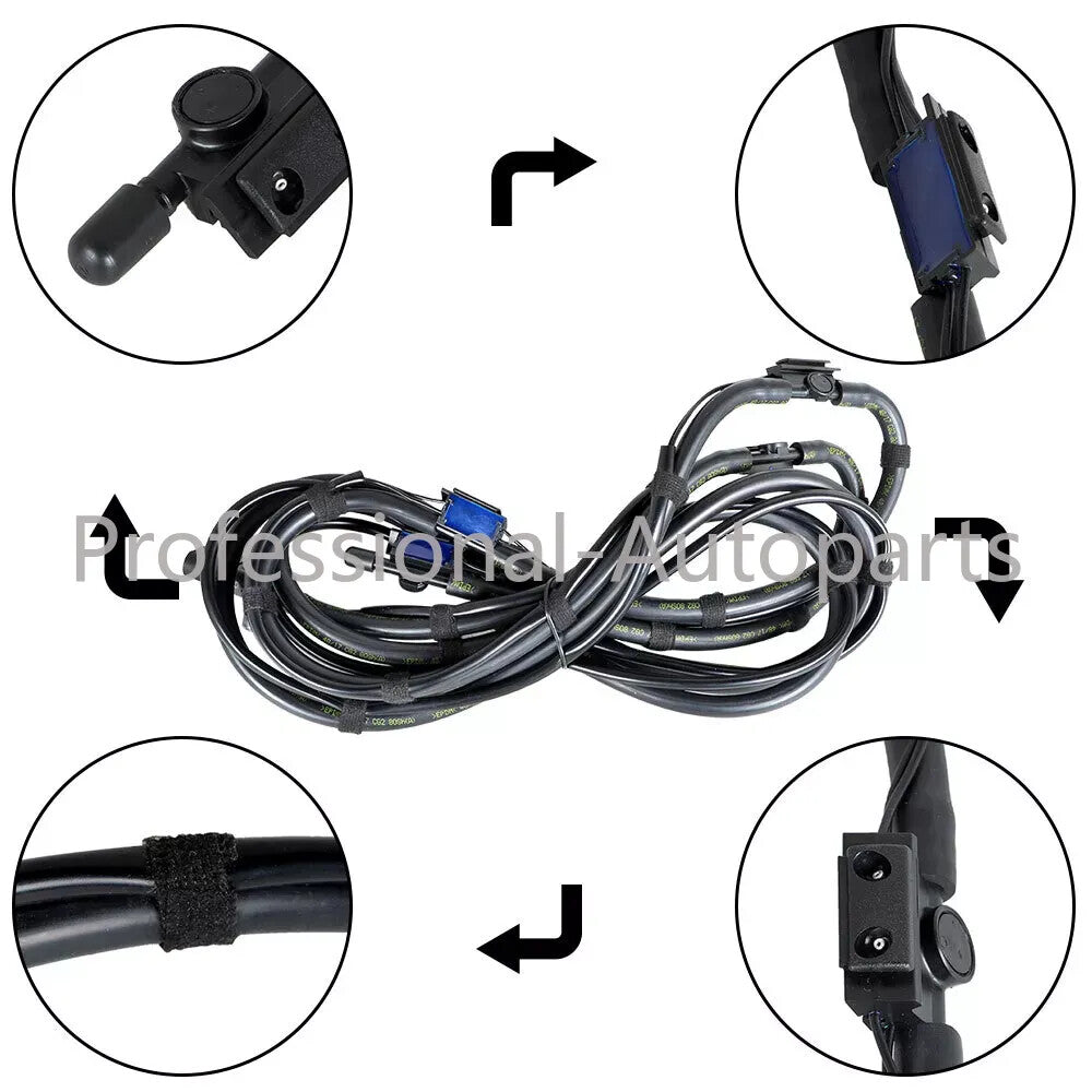 2218600292 Front Windshield Washer Hose for Mercedes-Benz W221 C216 2007-2014 Q