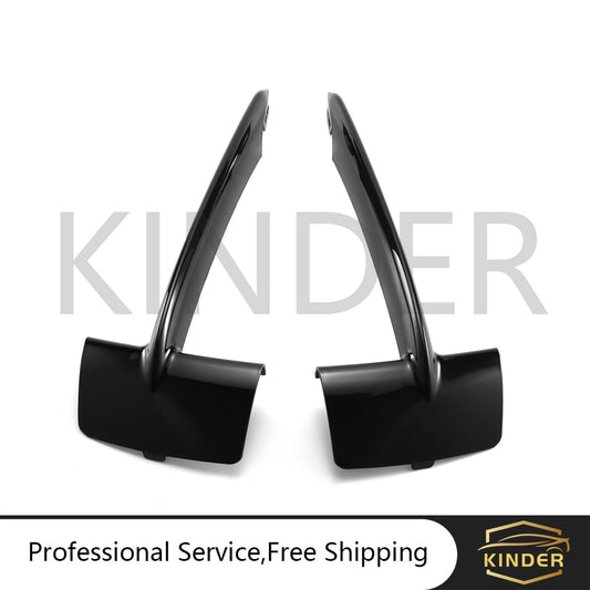 1 Pair Front Bumper Grille Trim Molding Fit for BMW for X5 F15 2014 2015 2016 2017