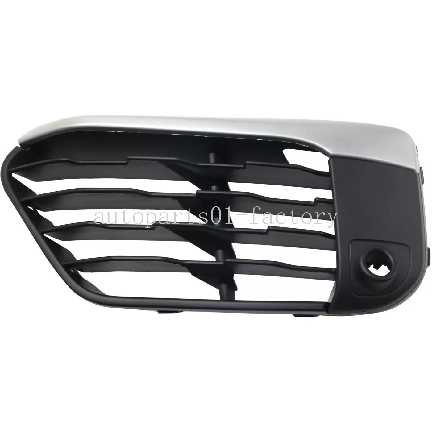 Pair Front Driver Passenger Side Chrome Trim Fit for BMW F48 X1 2016-2019