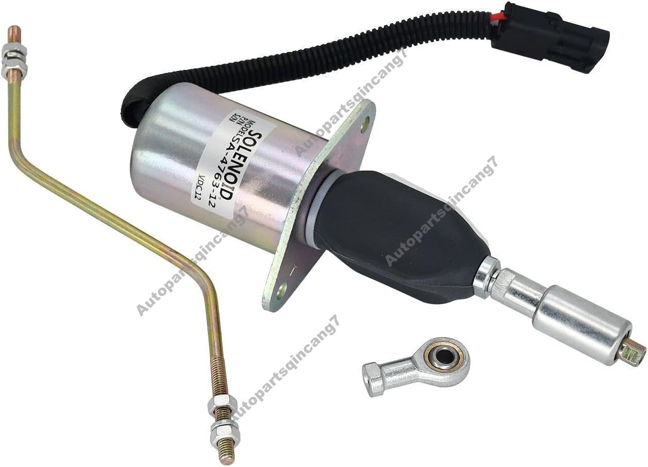 12V Stop Solenoid 3935456 SA-4762-12 For 6CT Engine