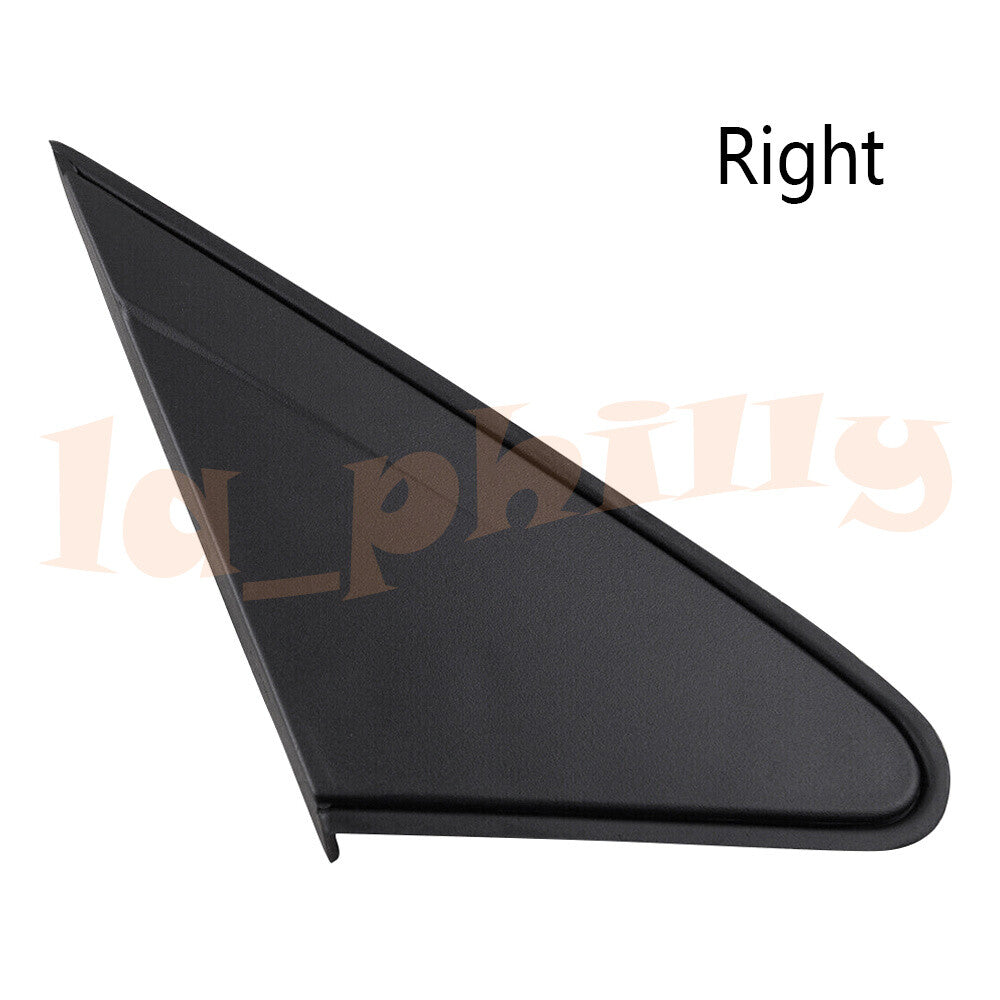 Pair Front LH+RH Rearview Mirror Molding Trim Cover Triangle for Cruze 2009-14