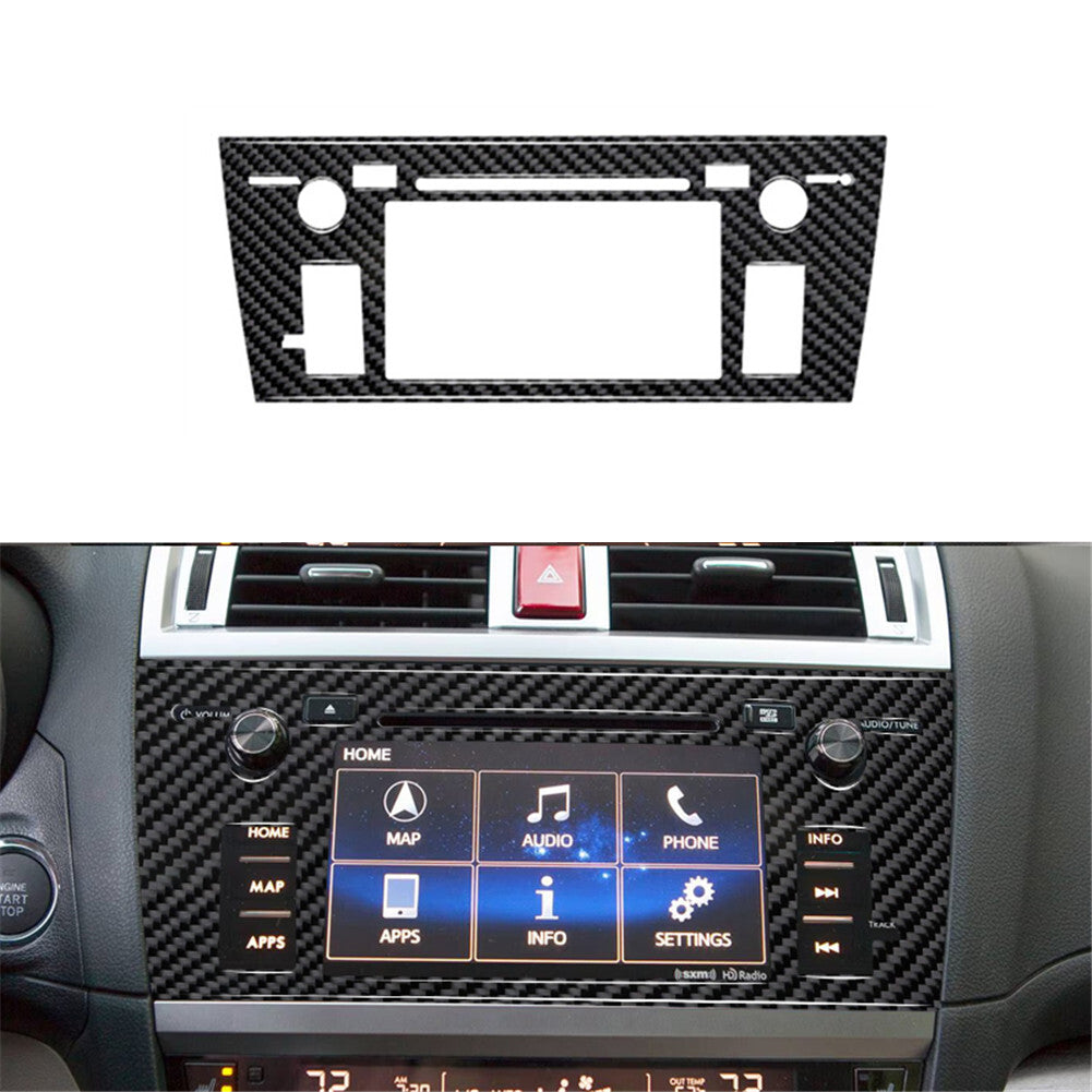 Red Carbon Fiber Interior Passenger Dashboard Cover Trim for Fiat 500 2012-2015 v