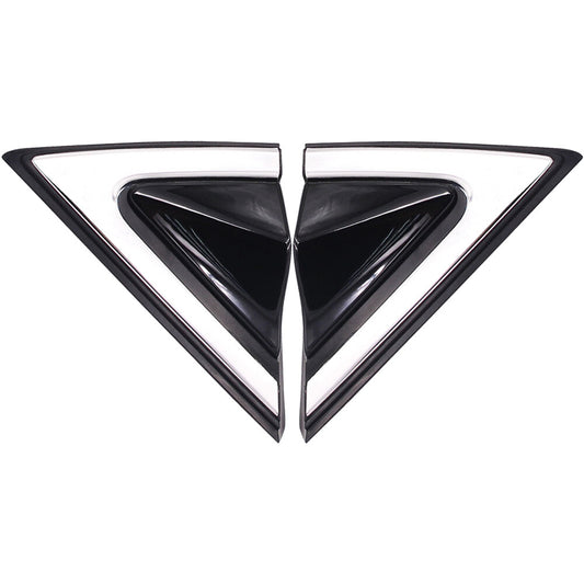 1 Pair Fender Pillar Trim Mirror Corner Molding for 2013-2018 for HYUNDAI SANTA FE