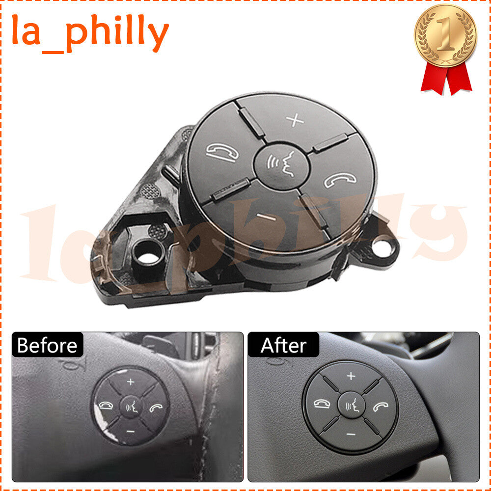 for Mercedes-Benz 2006-2011 ML GL Right Steering Wheel Switch Repair Button Gray