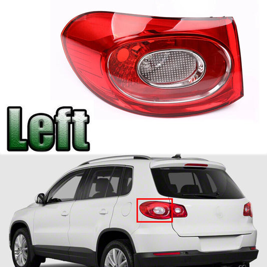 Left for VW for Tiguan 2010-2012 Outer Side Tail Light Tail Lamp No Bulb v