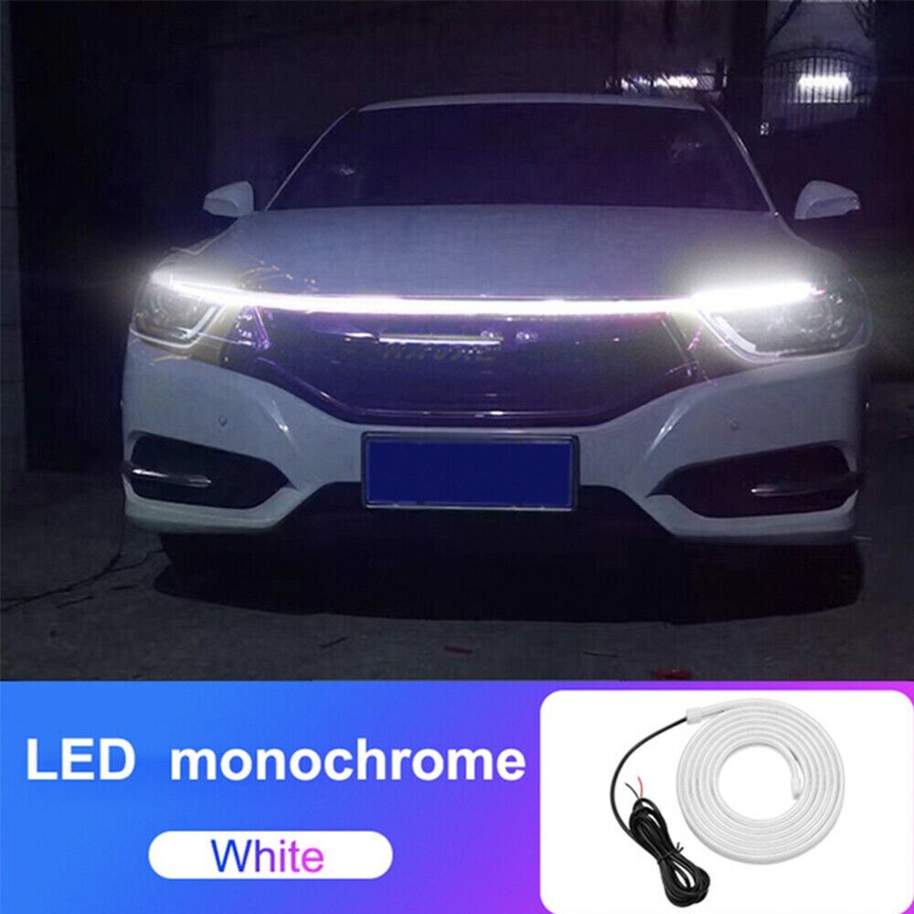1x LED Light Bar Car Hood LED Light Strip Waterproof Daytime Running Lights Hot n
