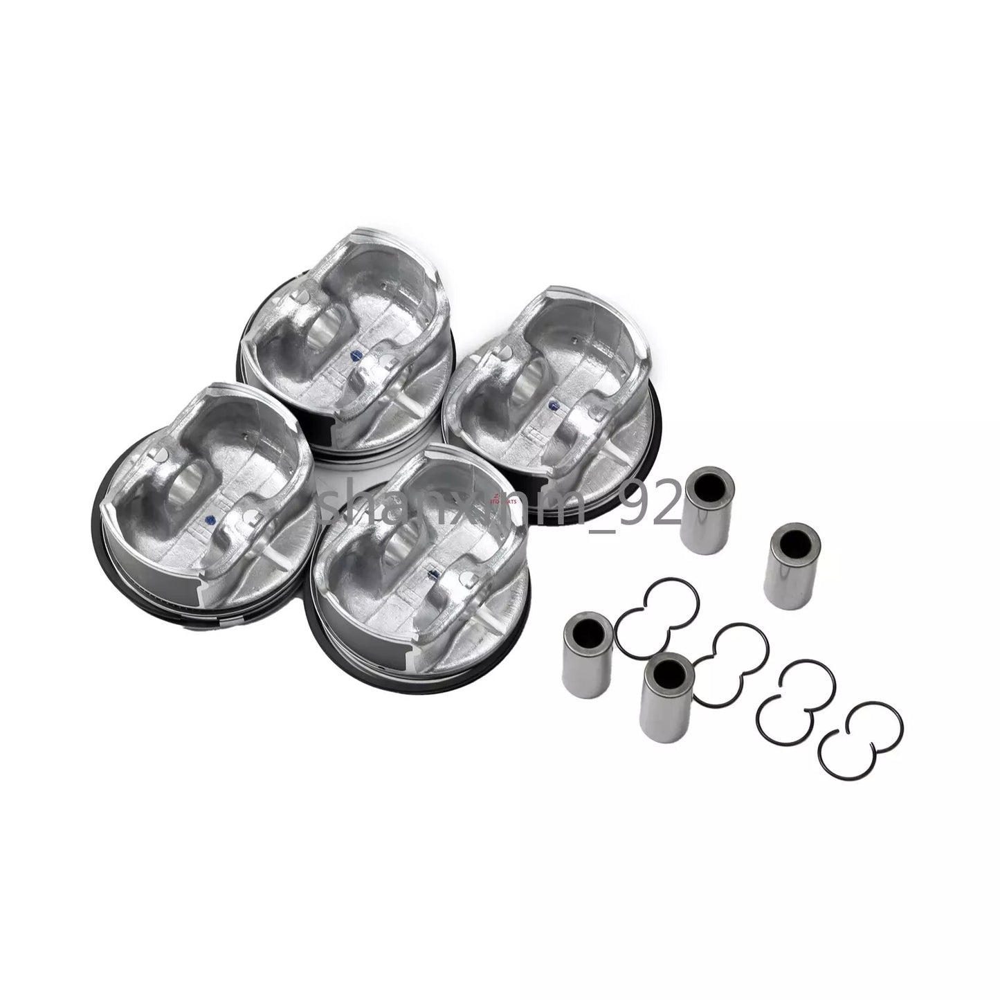 4PCS Piston  Rings Set 19 mm 82.51 mm Fit for VW for Golf for Jetta MK4 for Passat B5 2.0