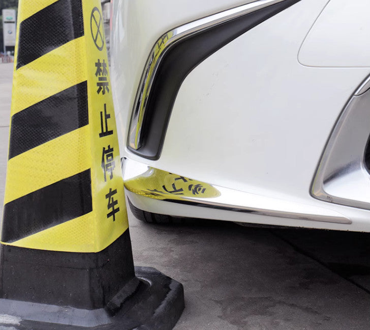 for Lexus ES250 350 Chrome Steel Front Bumper Side Corner Spoiler Trim 21-23 B n