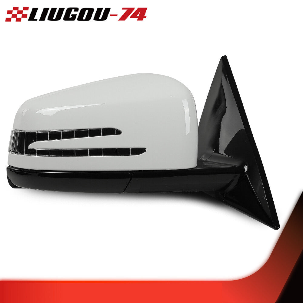 Right passenger white mirror fits for Mercedes Coupe E350 E400 E550 10-17- v