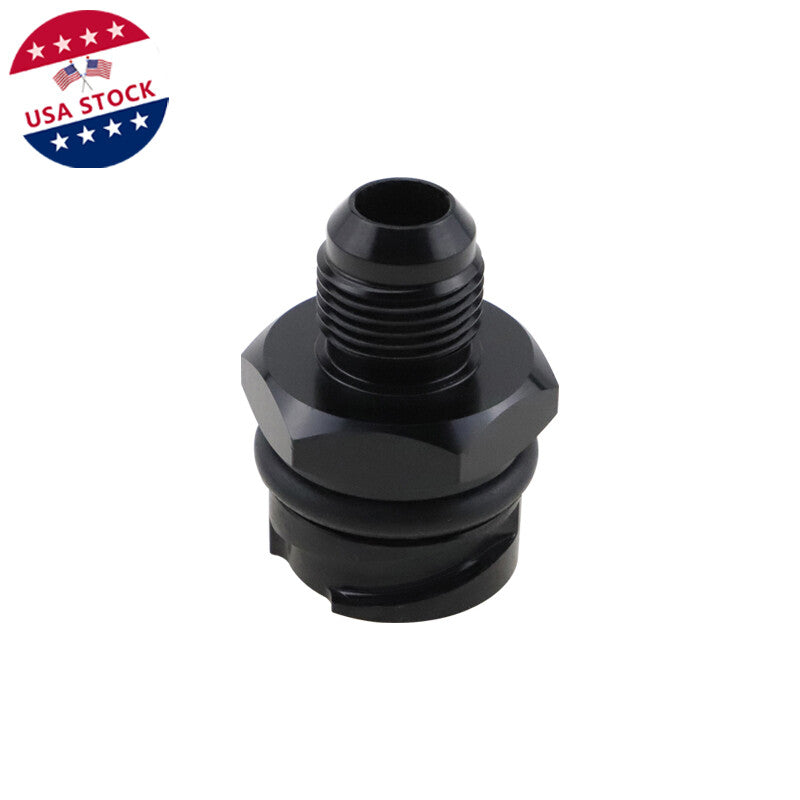 Aluminum valve cover oil cap with /-10AN connector adapter suitable for LSX LS1/LS6/LS2/LS3/LS7