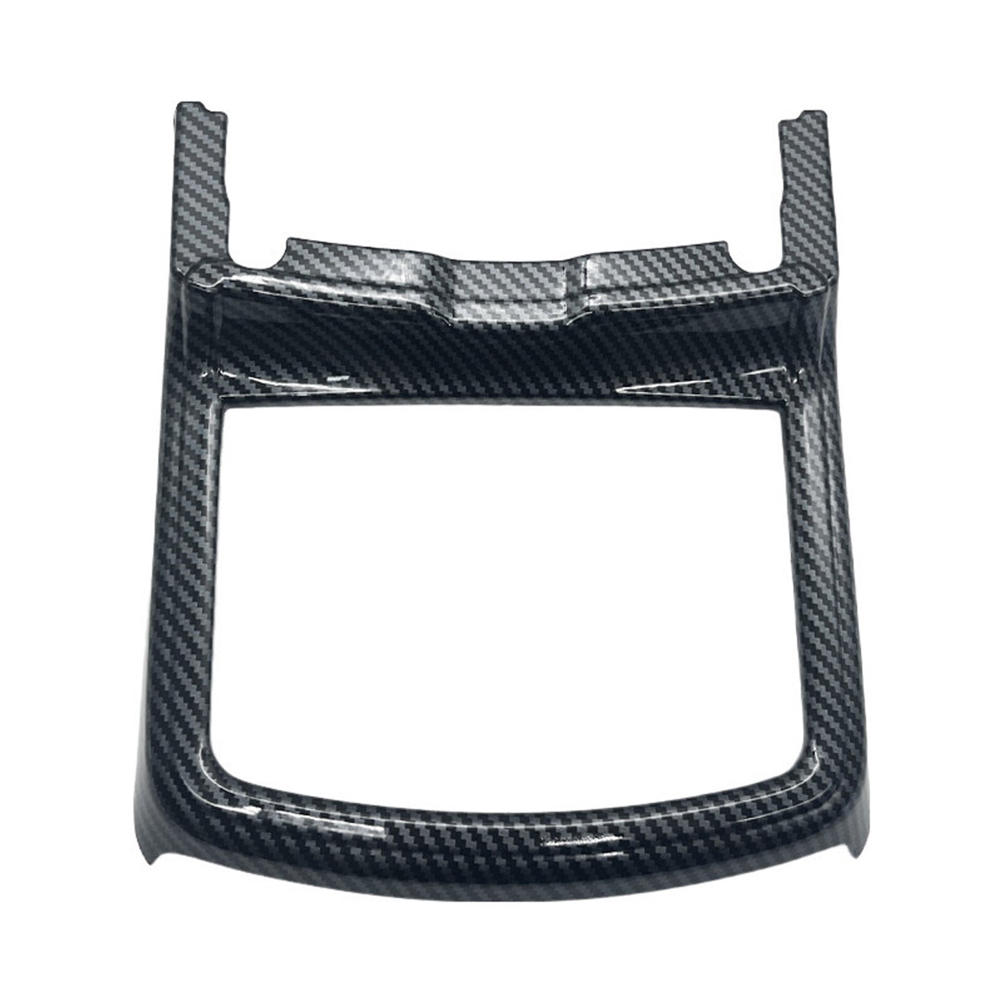 Carbon Fiber inner Central Control Cup Holder Cover Trim Fit for Dodge Charge