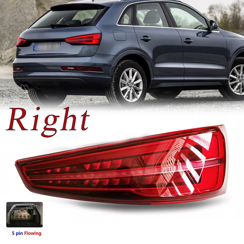 LED Rear Brake Lamp Dynamic Steering Tail Light Right for Audi Q3 2016-2019