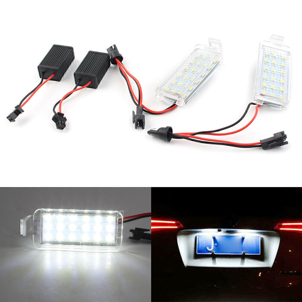 2Pcs 18-LED License Plate White Lights for Ford Falcon FG BA/BF XR 6/8 2003-2008