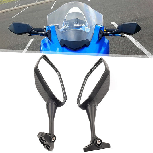 Carbon Fiber Rear View Side Mirrors Fit for Honda CBR600RR 2003-2019 CBR1000RR 04-07 Q