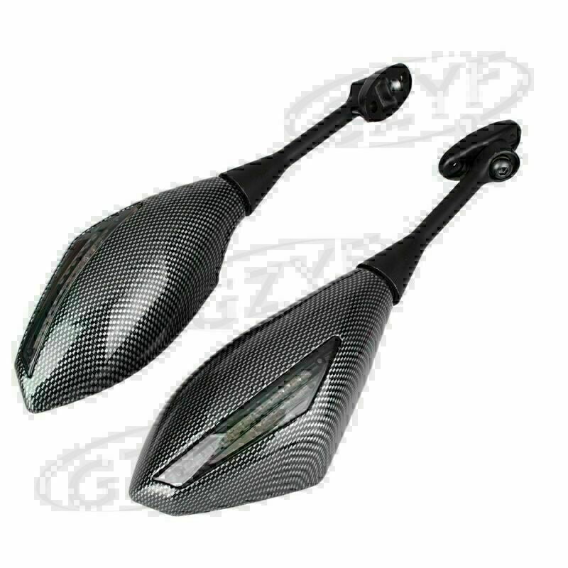 2x LED Turn Signal Light Rearview Mirror fit for Honda CBR600RR & CBR1000RR 2004-08