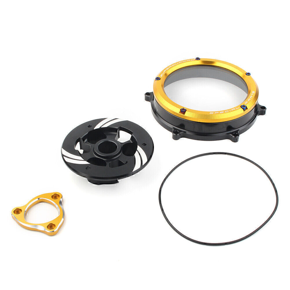 Clutch Cover Protector Guard Clear for Ducati Panigale 1199 1299 959 R S 2012-20