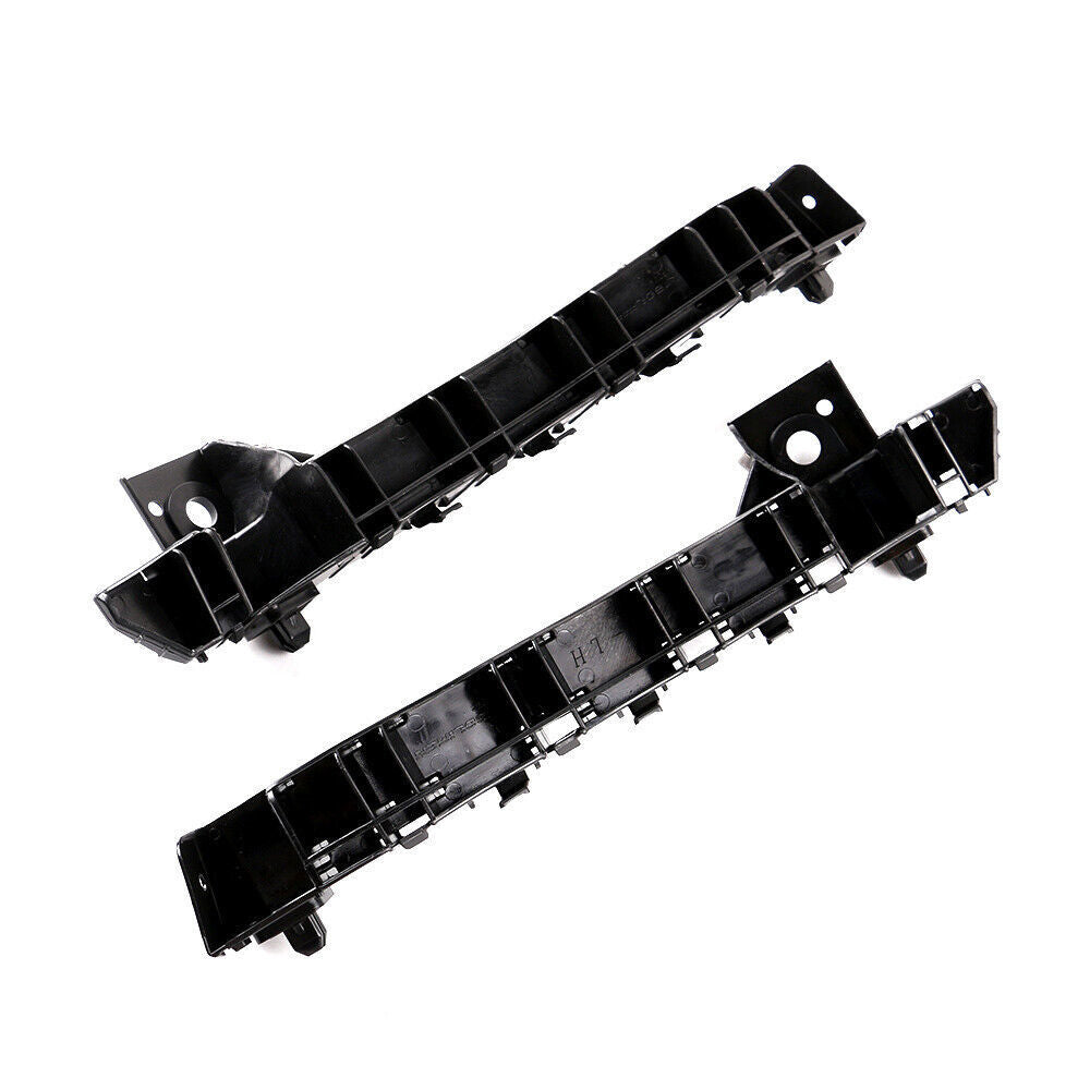 Front left and right bumper brackets for 2009-2013 for Subaru Forester, Black.
