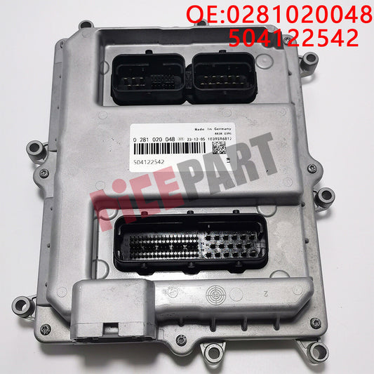 new engine control unit (ECU) compatible with for Iveco EDC 504 122 542 0281020048