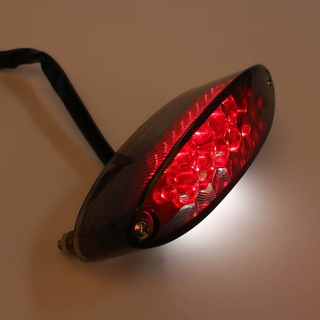 LED Brake Light Stop Running Rear Tail License Lamp For Universal Motorcycle