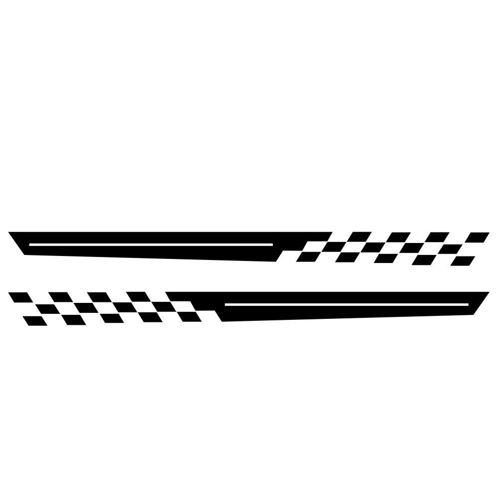 Car Stickers Striped Vinyl Decal Door Body Graphic Decoration Waterproof Kits