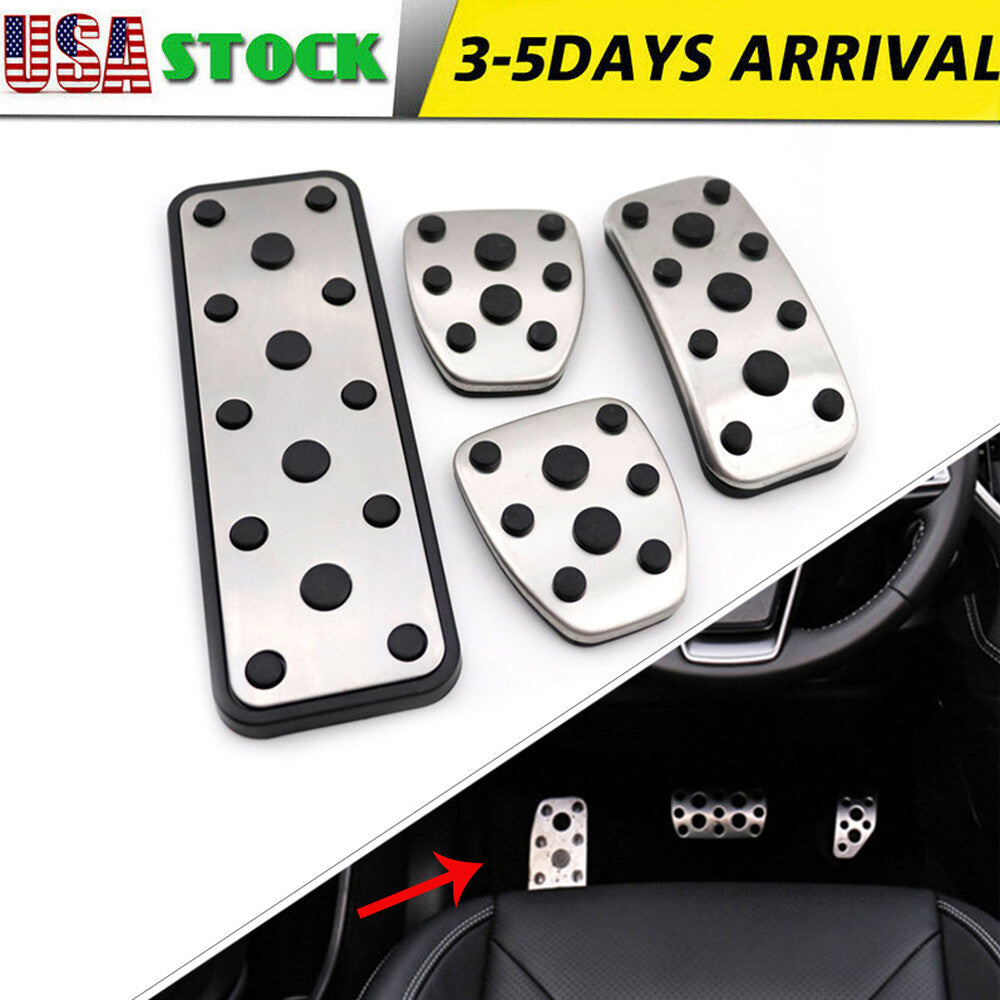 Foot Gas Brake Pedals Cover Kit for Subaru Legacy Outback XV Impreza Forester US