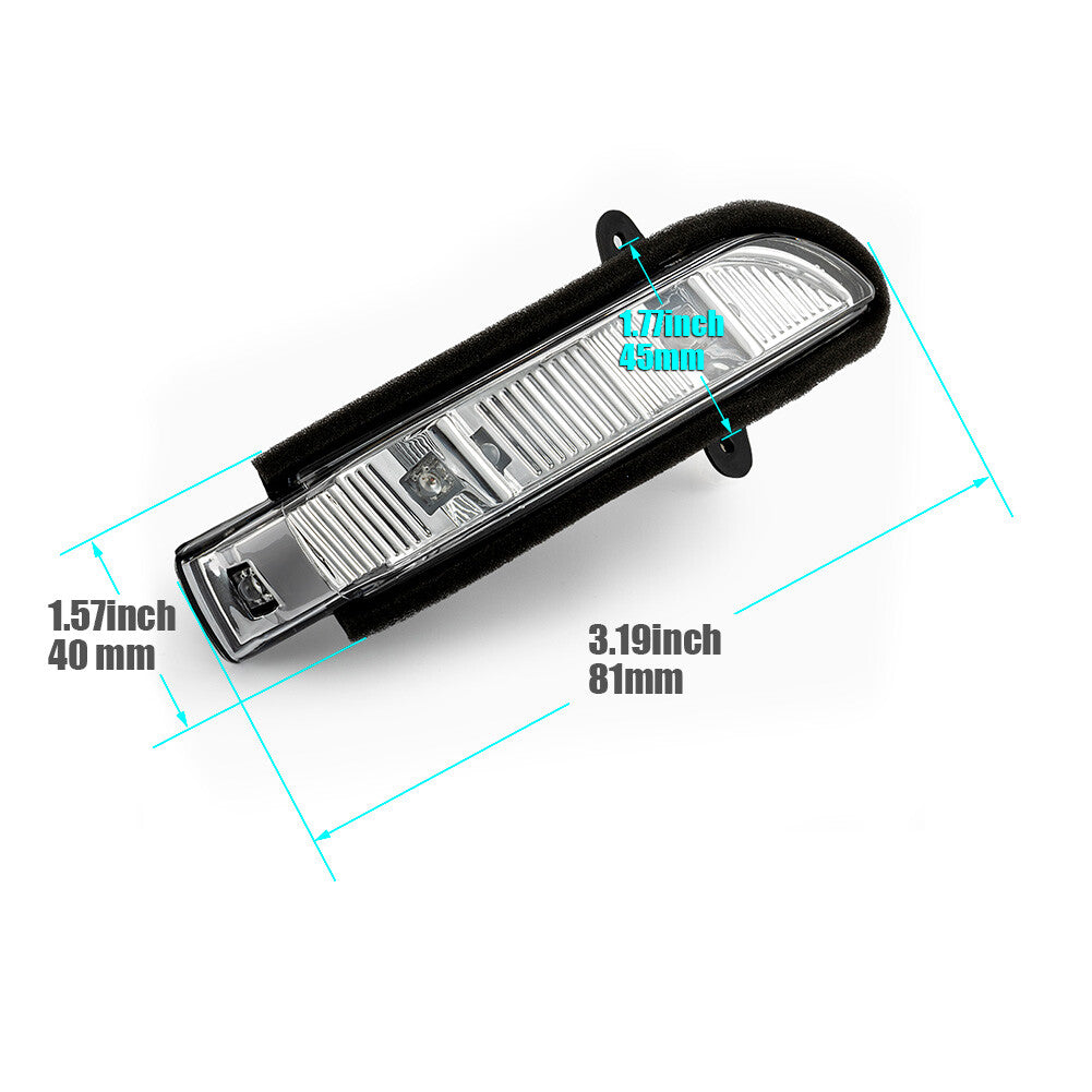 1X for Mercedes-Benz CL CLS E S-Class Right Door Mirror Turn Signal Light