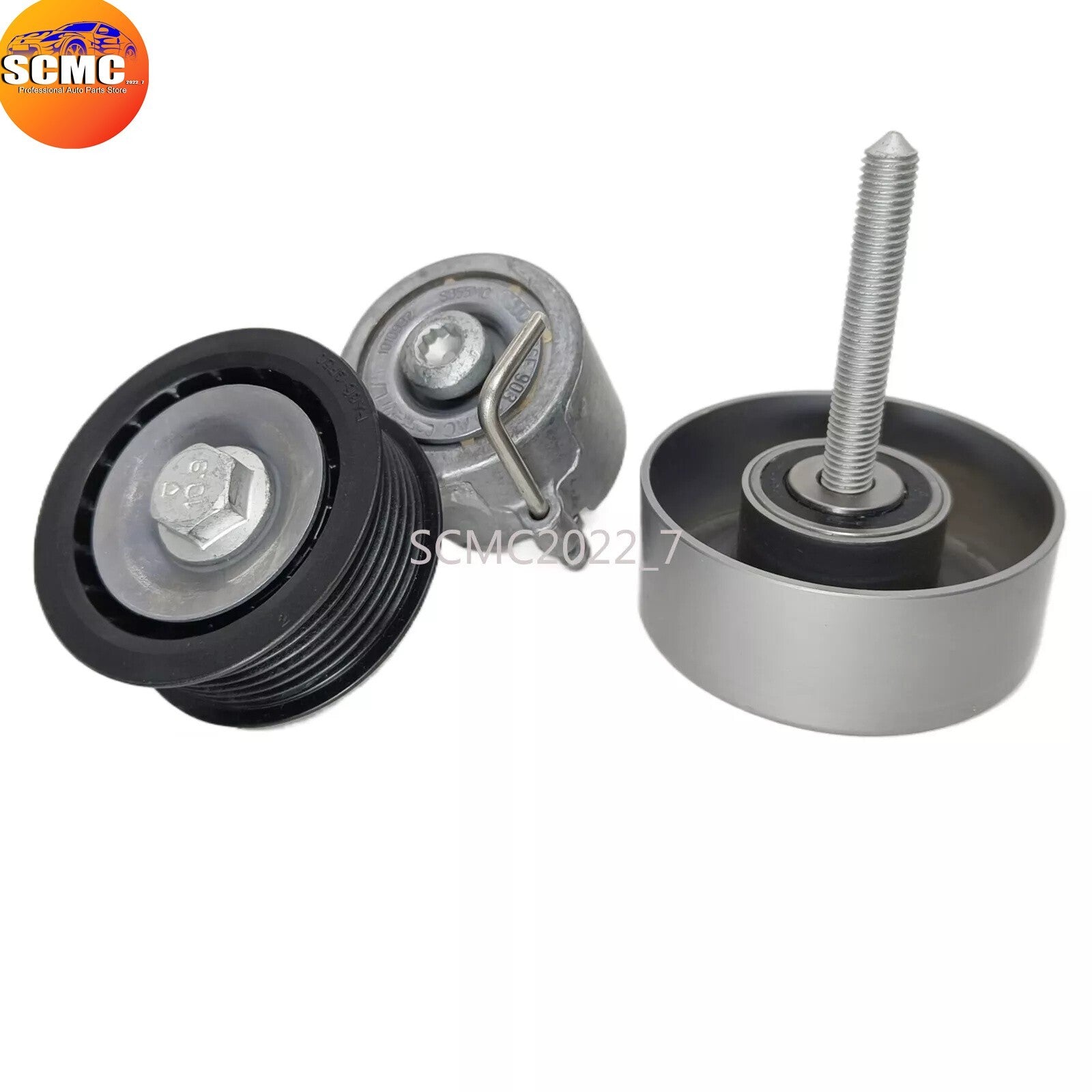 New Belt Tensioner w/ Pulley for VW Touareg for Audi A4 A5 A6 for A8 Q5 30T 06E903133AC