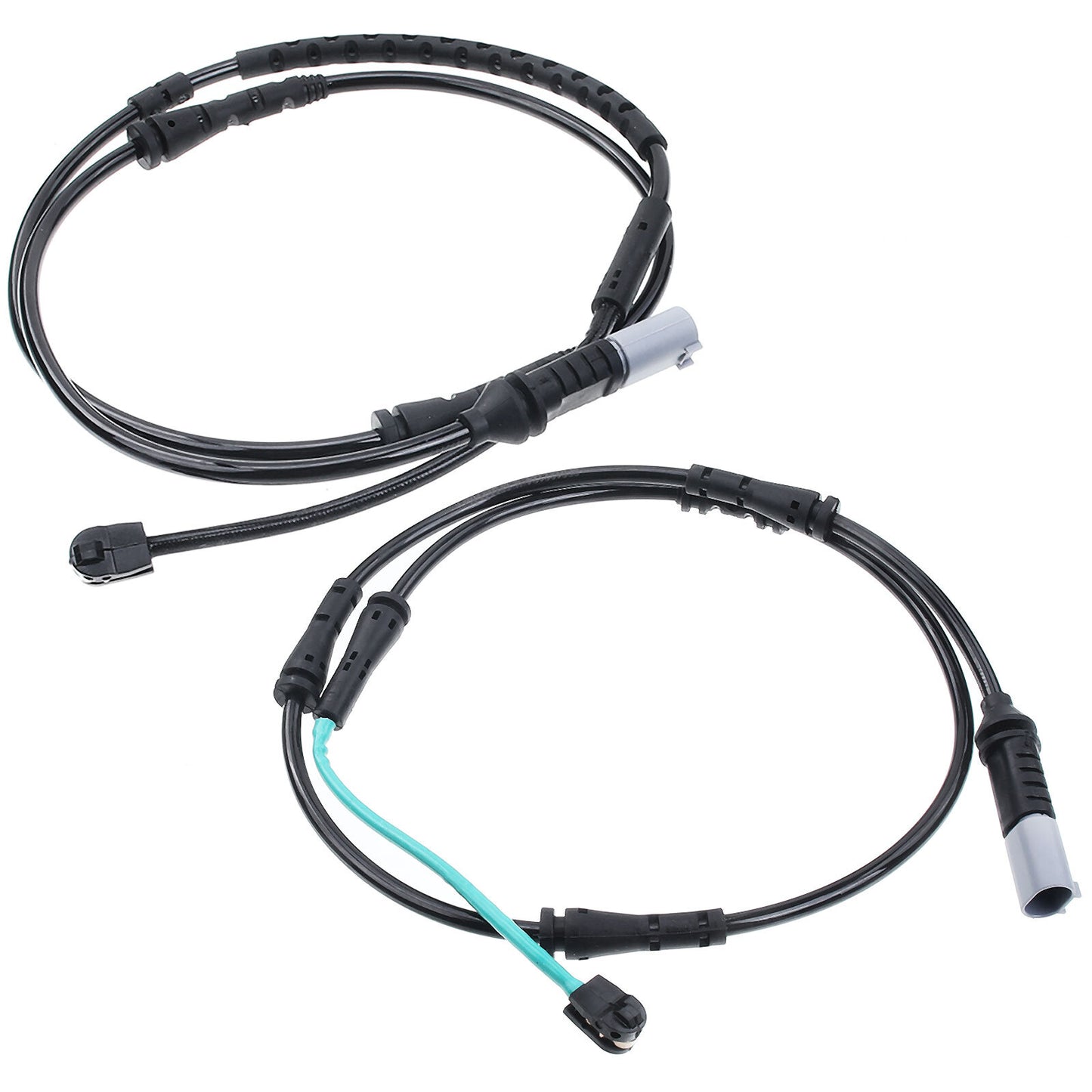 2PCS Disc Brake Pad Wear Sensor Front Rear for BMW 528i 535d 535i 550i 640i 650i