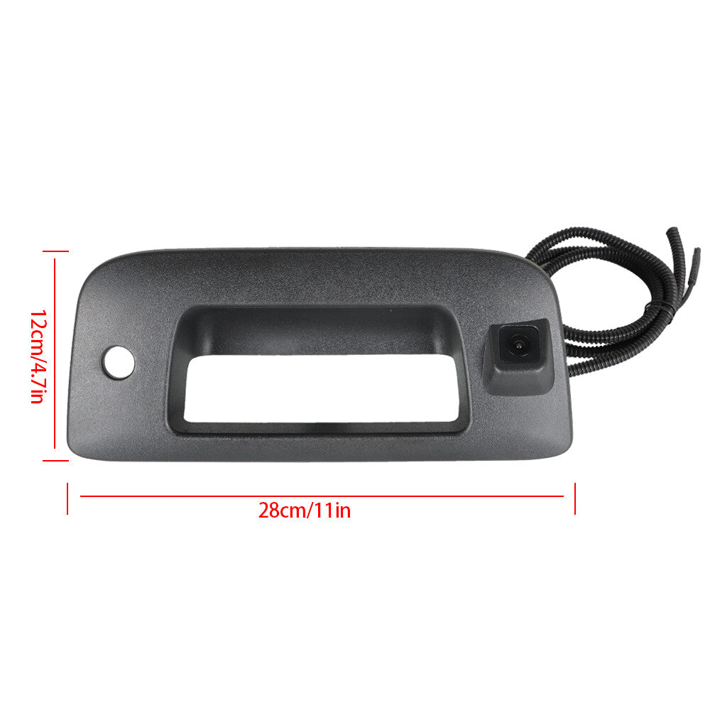 Rear tailgate handle frame backup camera for 09-13 Silverado for GMC for Sierra - n