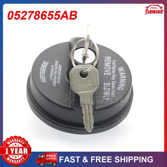 New Locking Gas Fuel Cap 05278655AB for Chrysler for Jeep for Dodge for Ram 2001-2021 Q