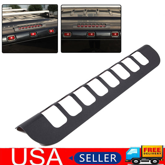 Aluminum third brake light cover trim for Hummer H2 SUV 03-09