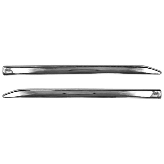 Right+Left Fender Chrome Platings Fits for Mercedes-Benz E550 E350 2010-2016 Molding Q