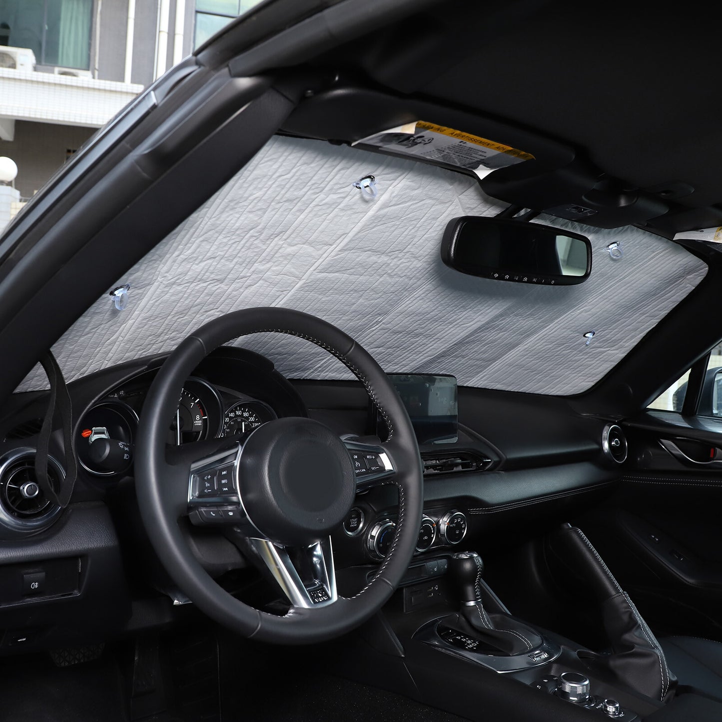 Carbon fiber rearview mirror cover external protective cover suitable for A B C E S GLA/K CL - v