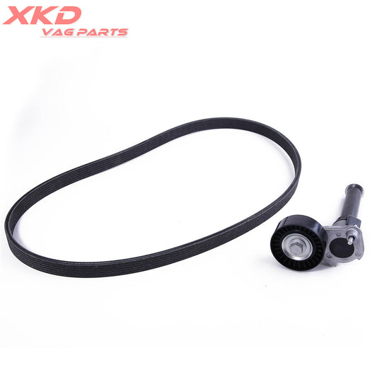 AC V-belt + tensioner kit for Audi A3 TT, for Volkswagen for Jetta , for Golf GTI, for Passat 2.0T