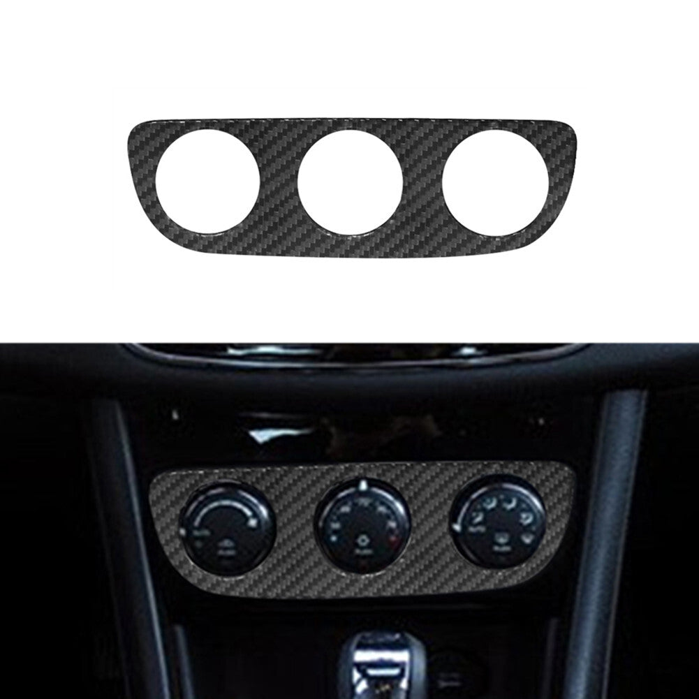 Red Carbon Fiber Door Window Control Panel Cover Trim for Audi Q7 2007-2015 v