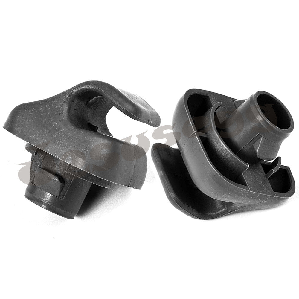 2x Gray Sun Visor Retainer Clips Holder for Nissan for Renault for Infiniti 96409-BC402 Q