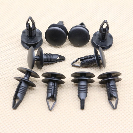 10 bumper fender clip-on fastener rivets for Mazda B101-68-252-00