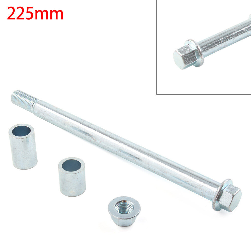 15mm 225mm + 2 Spacers Front Rear Back Axle for 125cc 140cc Dirt Bike Q