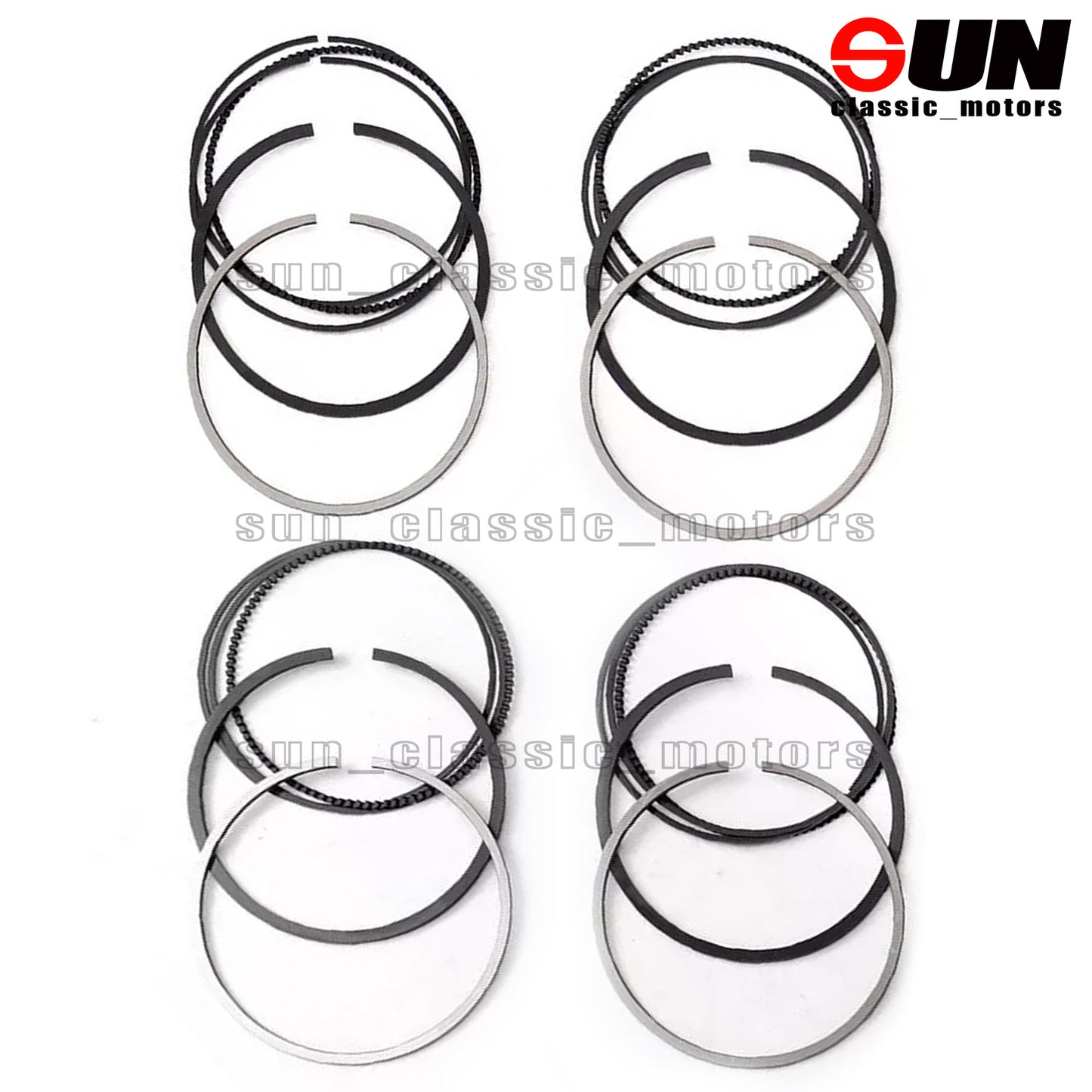 STD 4pcs Piston Rings Φ84mm For 2.0L E90 E60 E61 E81 E87 N46B20 N45