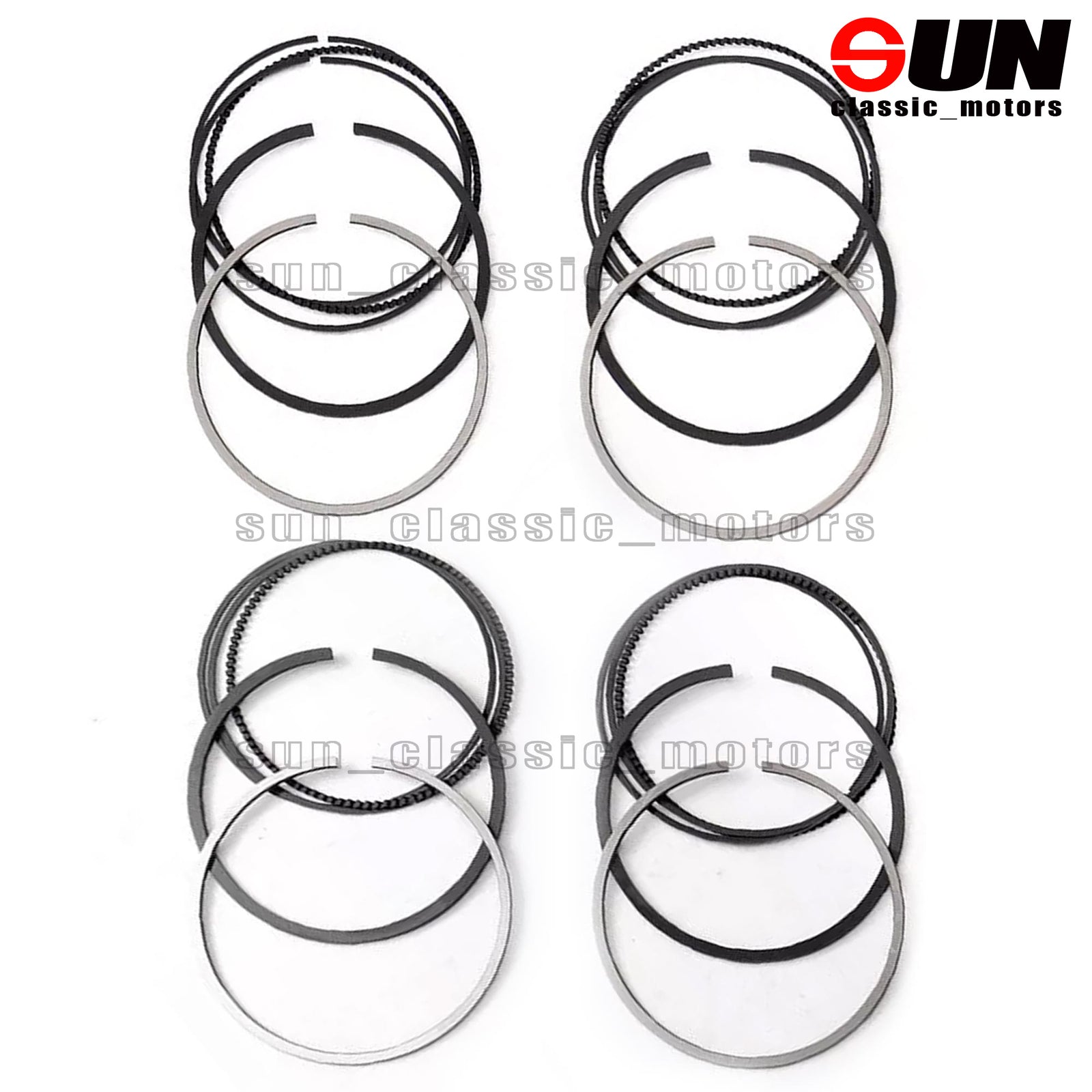 STD 4pcs Piston Rings Φ84mm For 2.0L E90 E60 E61 E81 E87 N46B20 N45